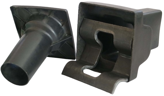 Вкладыш - пустотообразователь пластмассовый электроизолирующий для ж/б шпал